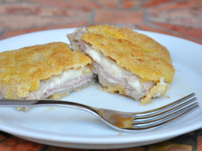 Cotolette di vitello ripiene senza glutine Cotolette di vitello ripiene senza glutine