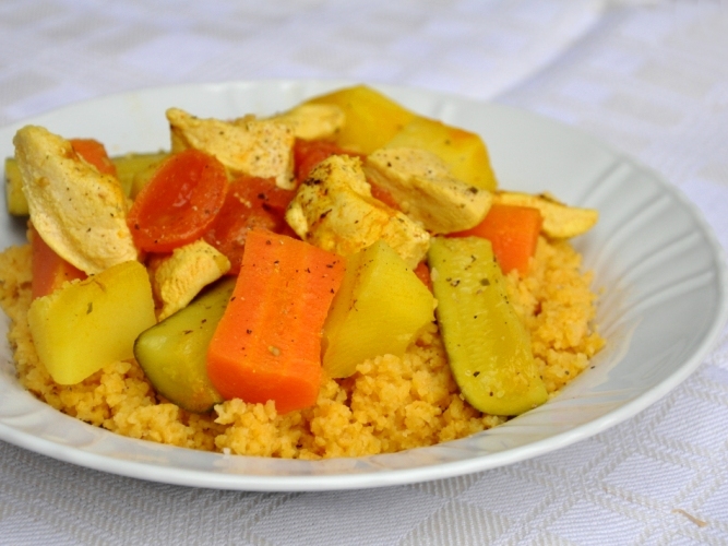 Cous cous senza glutine alla marocchina Cous cous senza glutine alla marocchina