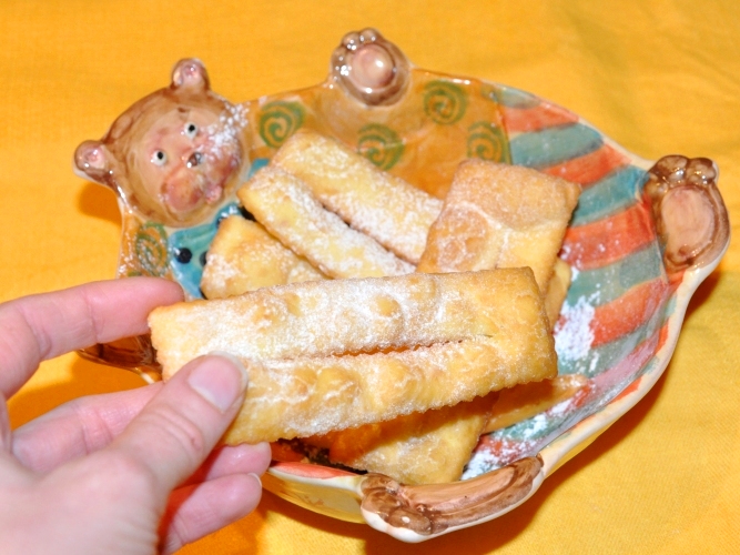 Crostoli di carnevale senza glutine Crostoli di carnevalea senza glutine