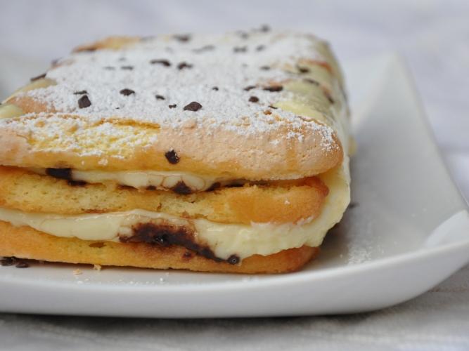 Dolce di savoiardi senza glutine Dolce di savoiardi senza glutine