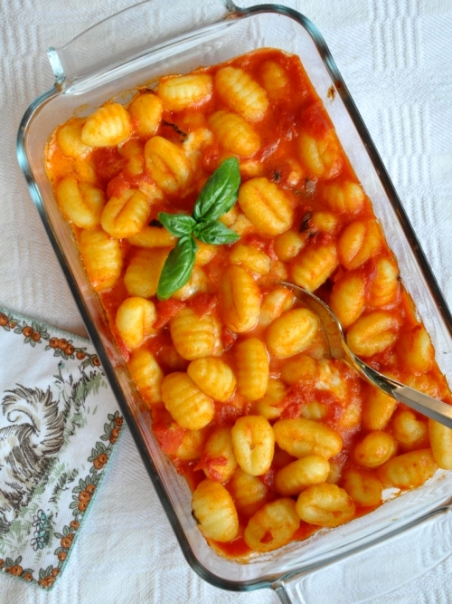 Gnocchi alla sorrentina senza glutine Gnocchi alla sorrentina senza glutine