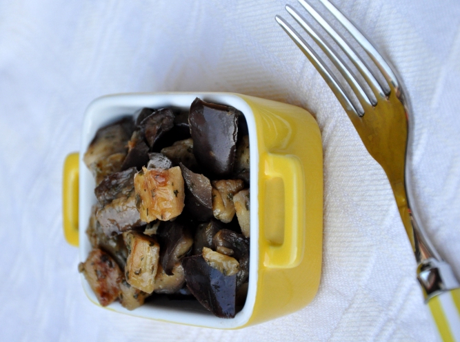 Melanzane a funghetto Melanzane a funghetto