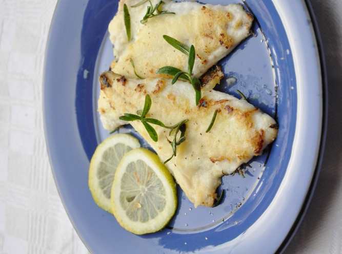 Orata al limone e rosmarino Orata al limone e rosmarino