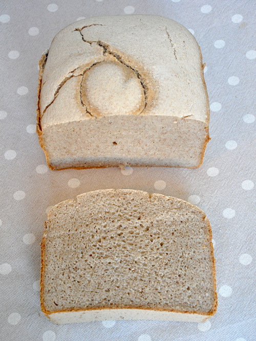 Pane senza glutine con grano saraceno