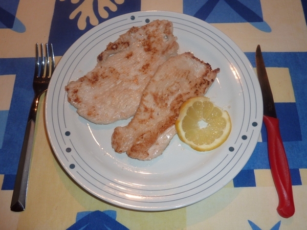 Scaloppine al limone senza glutine