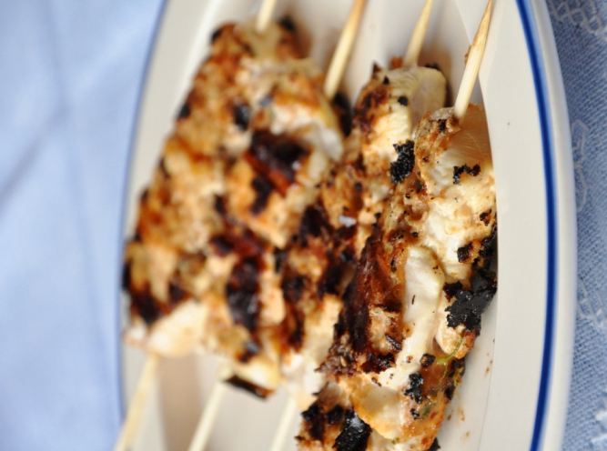 Spiedini di pollo senza glutine Spiedini di pollo senza glutine