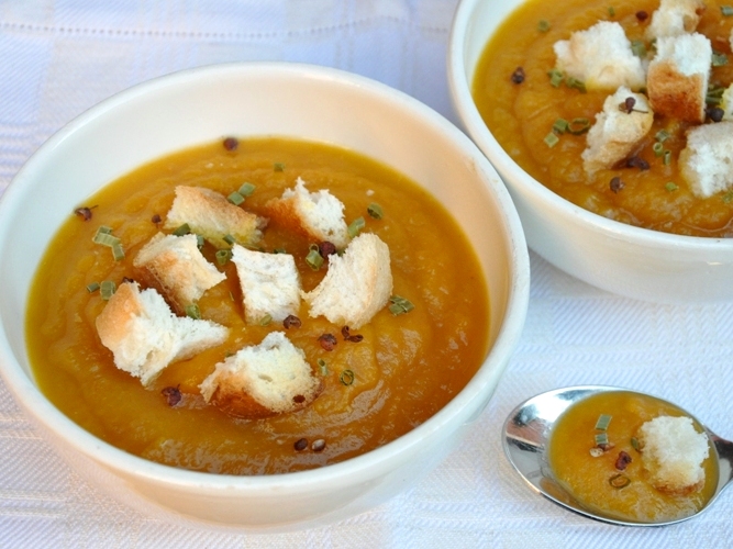 Vellutata di carote Vellutata di carote